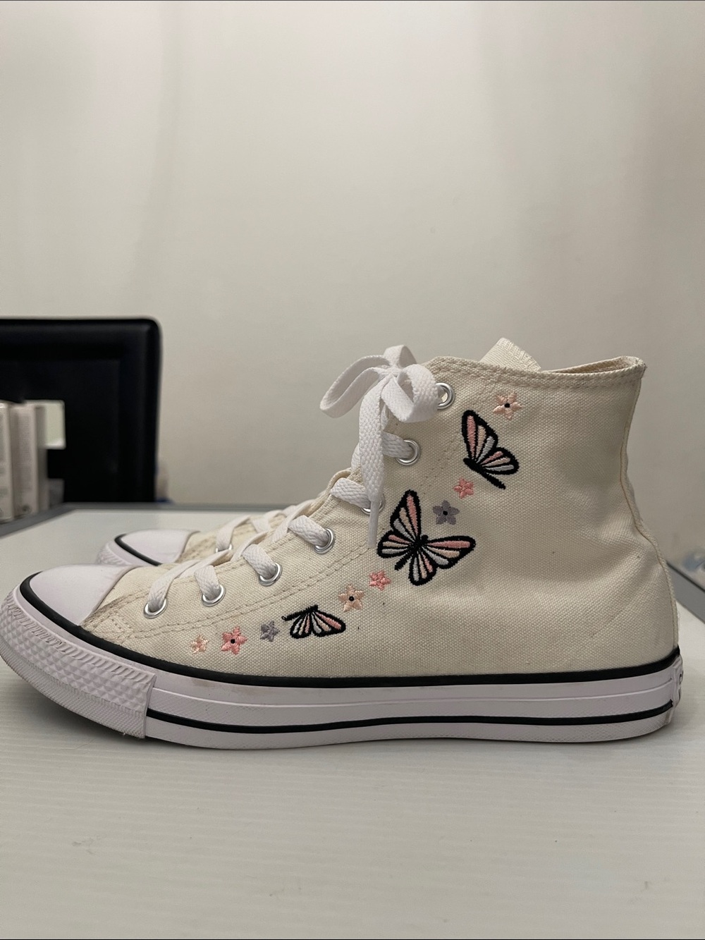 CONVERSE ALL STAR BUTTERFLY HIGH TOP SNEAKERS WOMENS EUR SIZE 40